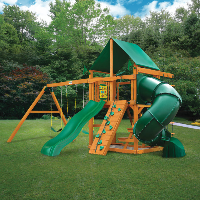 Gorilla Playsets Mountaineer Swing Set & Reviews Wayfair